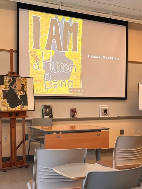 Christine Whaley, Cousin of Famous Artist Jean-Michel Basquiat, Visits SUNY Old Westbury