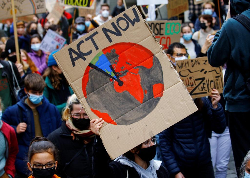 Global Climate Strike protests in Bern