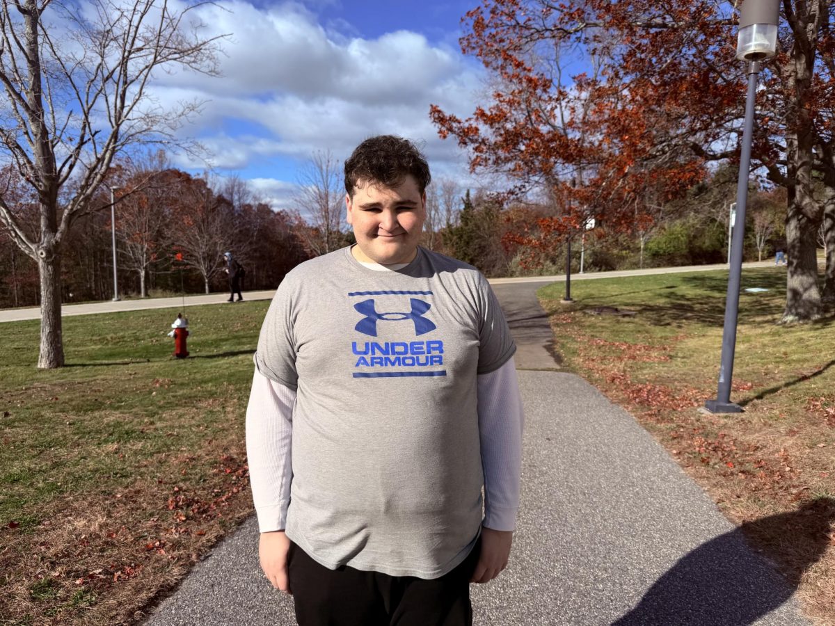 Liam McCloskey, a student at SUNY Old Westbury. Nov. 17, 2025. PHOTO BY: HENRY M. WILSON