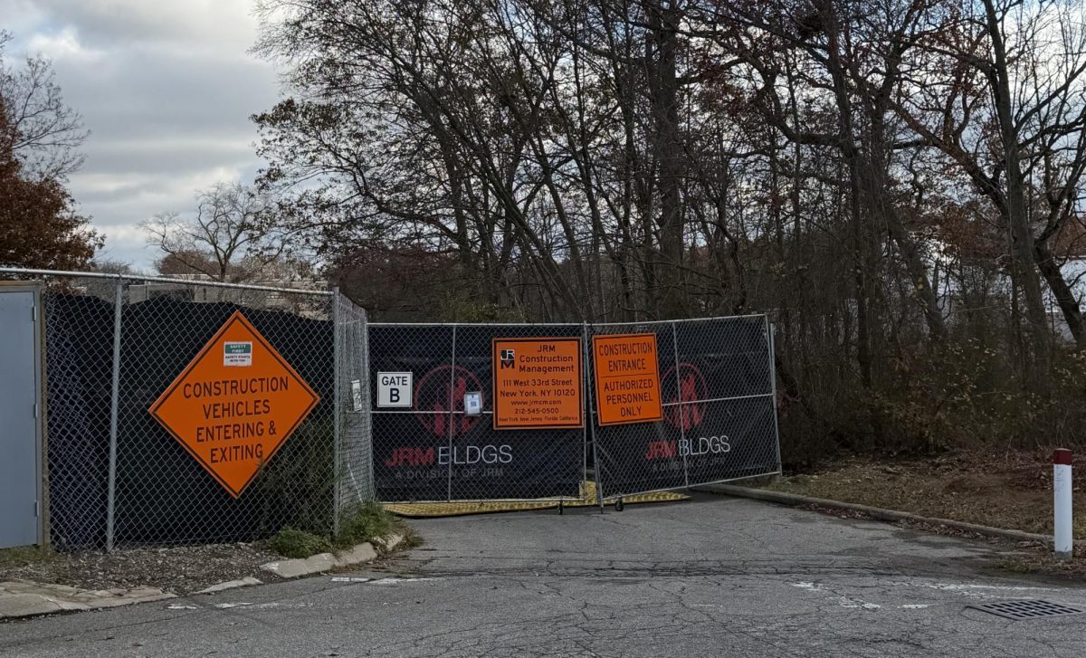 Ongoing construction of the new Natural Sciences building at SUNY Old Westbury. Nov. 19, 2025. PHOTO
BY: HENRY M. WILSON